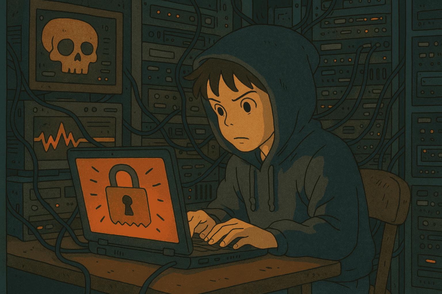 Объяснение работы программ-вымогателей с участием человека